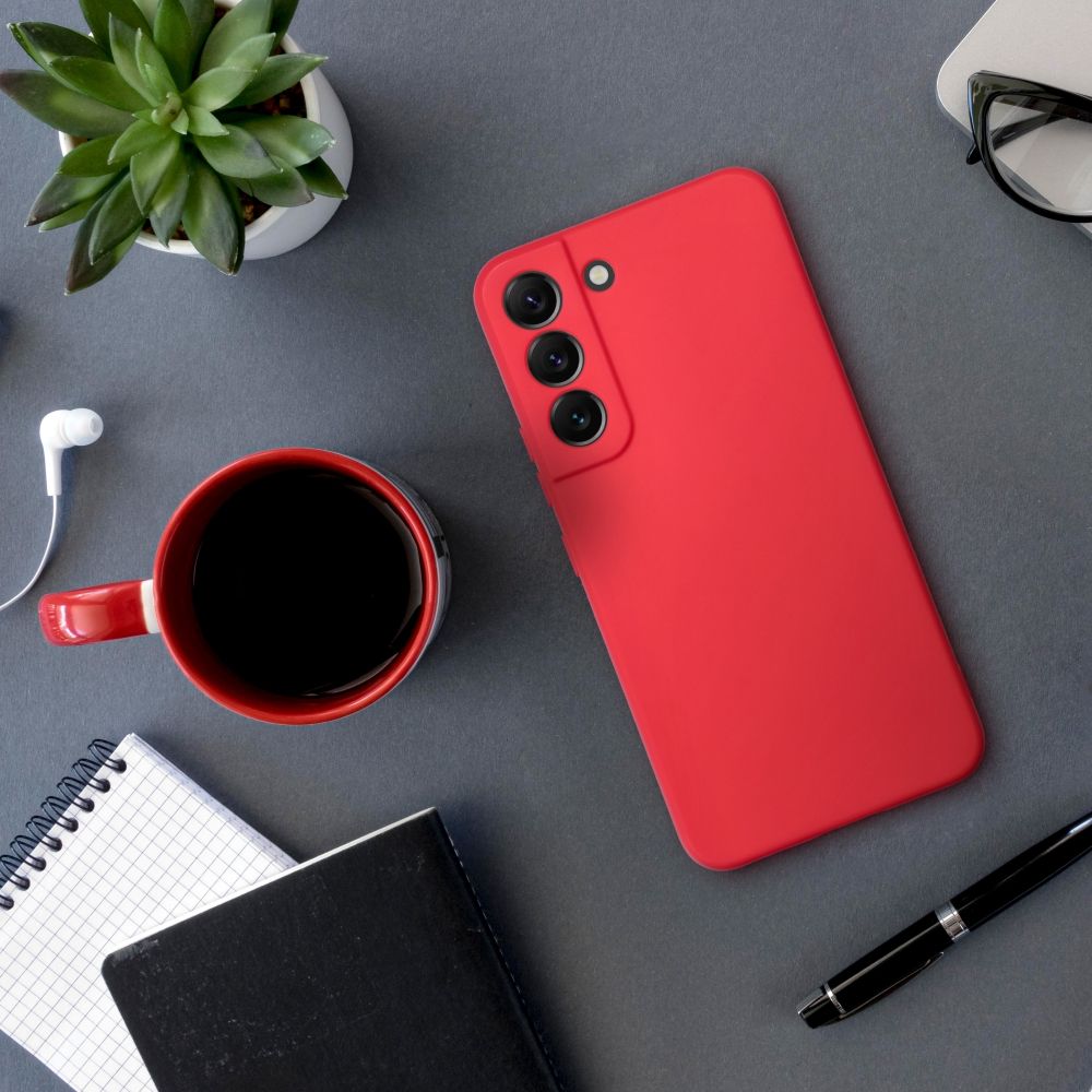 Husa Protectie Silicon Soft Slim Samsung S23 Plus - Rosu - 1 | YEO